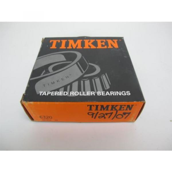 Timken 6320 Tapered Roller Bearing Cup Chrome Steel 5-11/32&#034; OD, 1-3/4&#034; Width #1 image