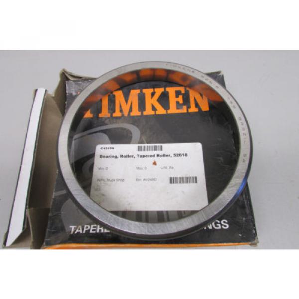 Timken 52618 Tapered Roller Bearing Cup #1 image
