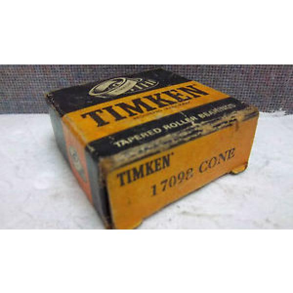 TIMKEN TAPERED ROLLER BEARING 17098 CONE NEW 17098 #1 image