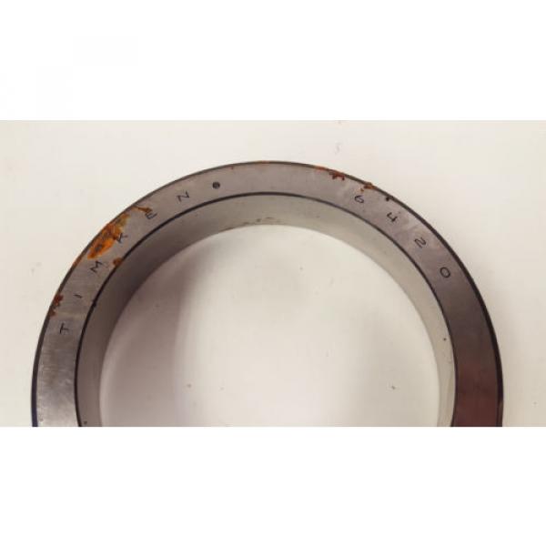 Timken 6420 Tapered Roller Bearing Outer Race Cup #2 image