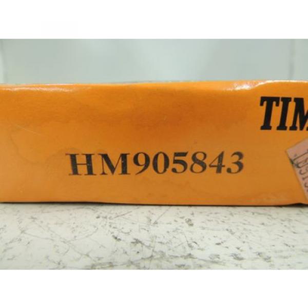 Timken Tapered Roller Bearings HM905843, NIB #4 image