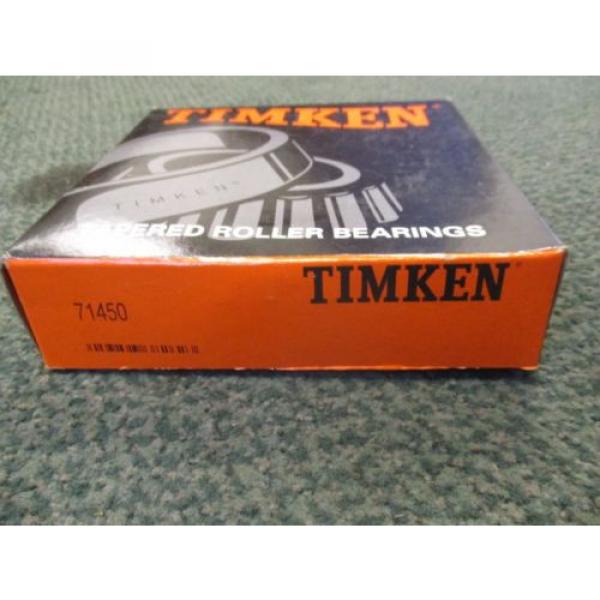 Timken Tapered Roller Bearing 71450 New Surplus #2 image