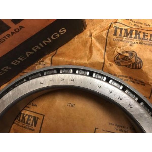 LM241149NW Timken Cone for Tapered Roller Bearings Single Row - NEW - FREE SHIP #3 image