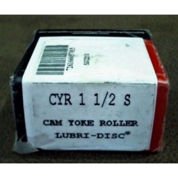McGILL REGAL Precision Bearings LUBRI-DISC CAM YOKE ROLLER CYR 1 1/2 S  **NEW ** #1 image