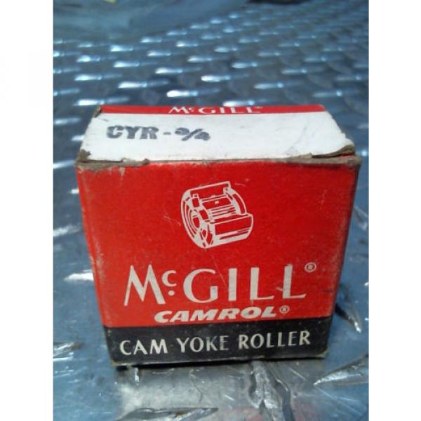 McGill Camrol Cam Yoke Roller Bearing CYR - 3/4  NIB #2 image