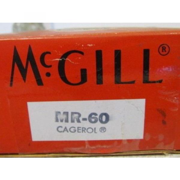 Mcgill MR60 Cagerol Bearing Caged Roller Bearing NIB #1 image