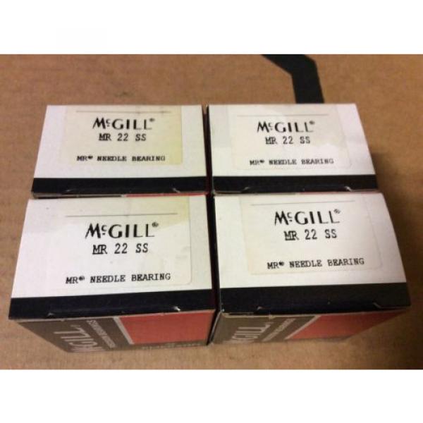 4-McGILL bearings#MR 22 SS ,Free shipping lower 48, 30 day warranty! #1 image