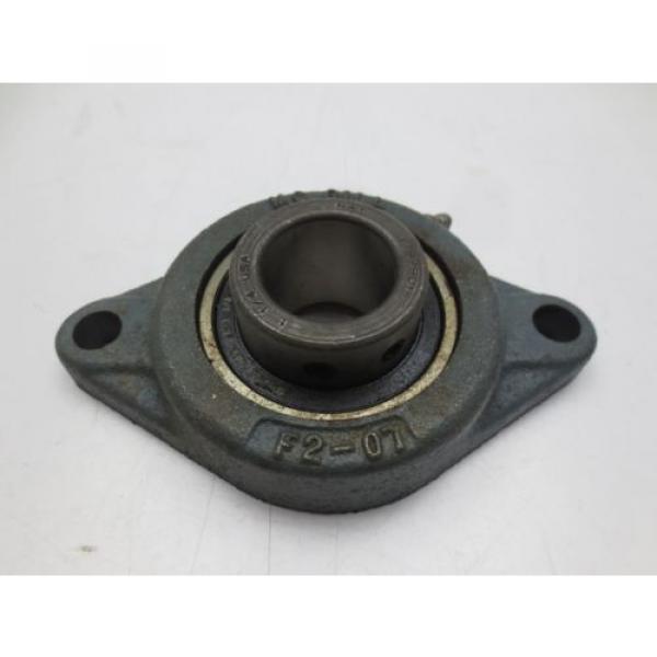 McGill MB-25-1 1/4 Bearing (1-1/4&#034; ID) With F2-07 Flange Mount #1 image