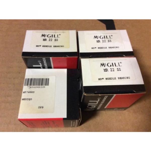 4-McGILL bearings#MR 22 SS ,Free shipping lower 48, 30 day warranty! #2 image