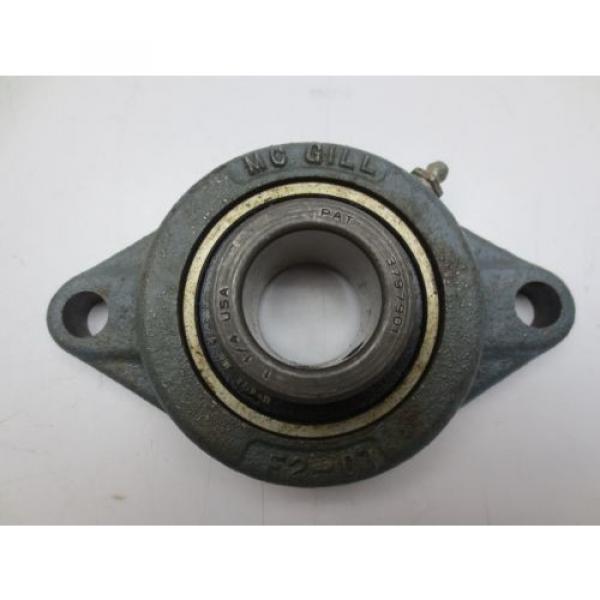 McGill MB-25-1 1/4 Bearing (1-1/4&#034; ID) With F2-07 Flange Mount #2 image