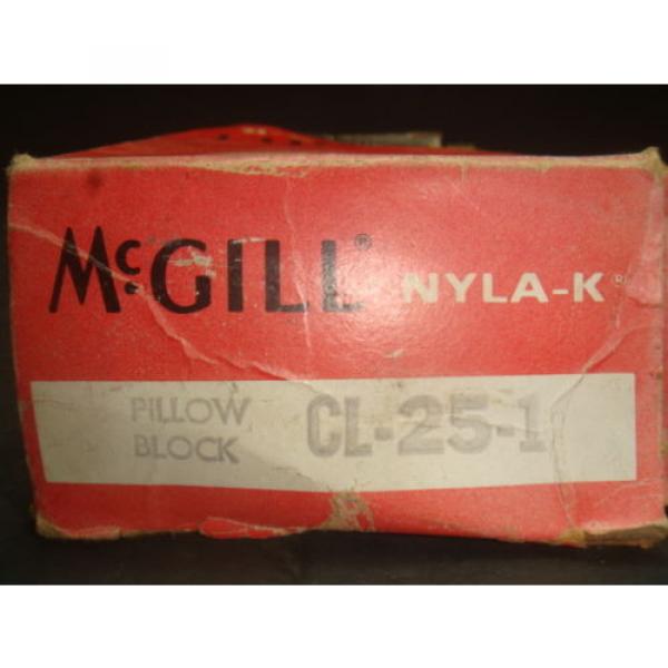 NEW MCGILL, PILLOW BLOCK BEARING, CL-25-1, CL251, NEW IN BOX #2 image