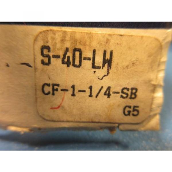 RBC S-40-LW Cam Follower; Standard Stud; Straight (Sealed) (McGill CF1 1/4 SB) #2 image