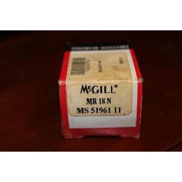 McGILL PRECISION BEARING MR-18-N  NOS MS51961 11 #1 image