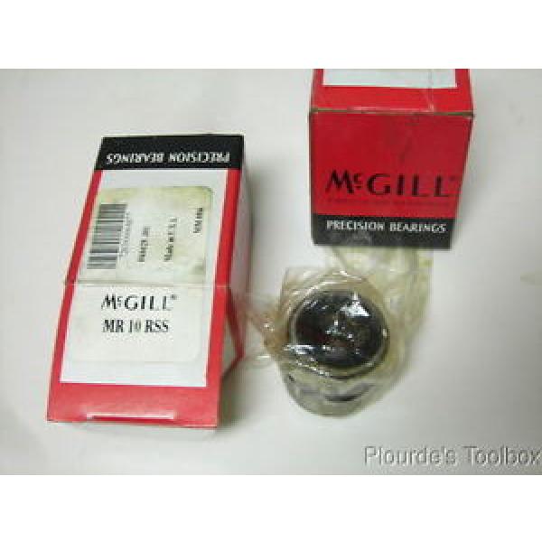 Lot of (2) New McGill Cagerol MR-10-RSS Needle Bearings, 5/8&#034; x 1-1/8&#034; x 1&#034; #1 image
