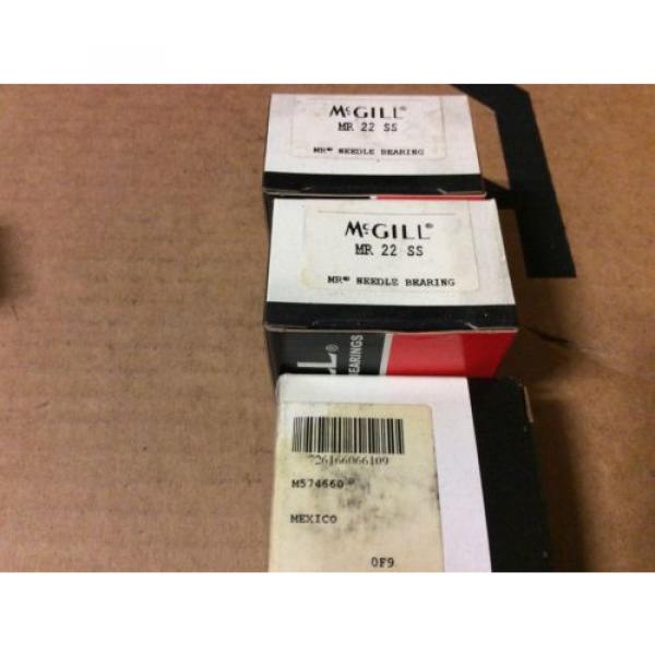 3-McGILL bearings#MR 22 SS ,Free shipping lower 48, 30 day warranty! #2 image