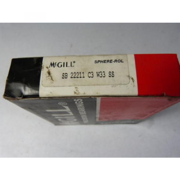 McGill SB-22211-C3-W33-SS Spherical Roller Bearing 55mm Bore ! NEW ! #3 image