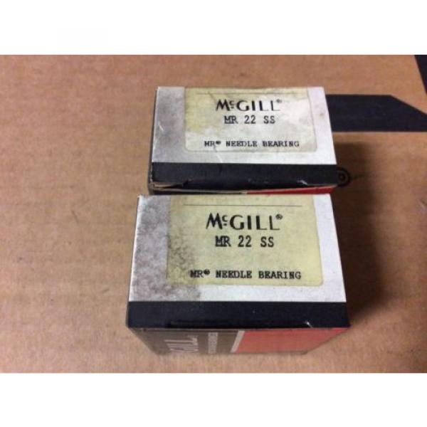 2-McGILL bearings#MR 22 SS ,Free shipping lower 48, 30 day warranty! #1 image
