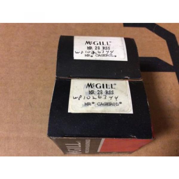 2-McGILL bearings#MR 28 RSS ,Free shipping lower 48, 30 day warranty! #1 image