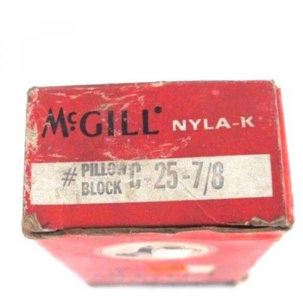 LOT OF 2 NEW MCGILL C-25-7/8 PILLOW BLOCK NYLA-K #4 image