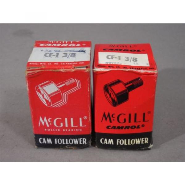 LOT of 2 McGill Camrol Cam Follower CF-1 3/8 #1 image