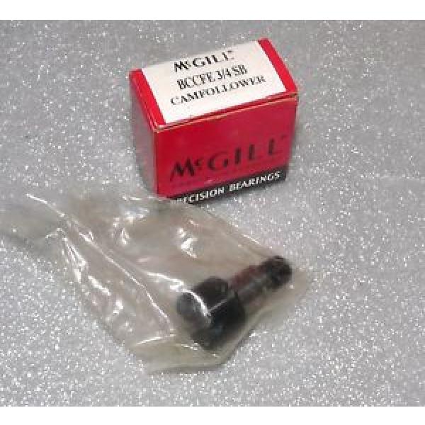 NEW MCGILL BCCFE 3/4 SB CAMFOLLOWER ECCENTRIC STUD TYPE CROWNED OD SEALED #1 image