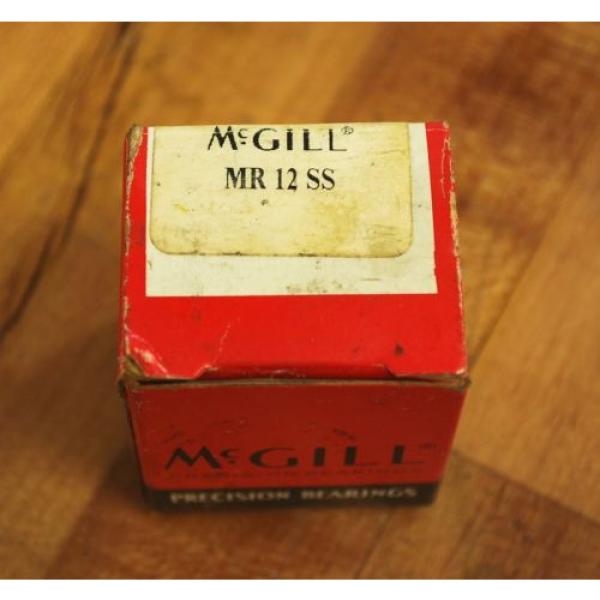 McGill MR12SS Caged Needle Roller Bearing MR12SS - NEW #2 image