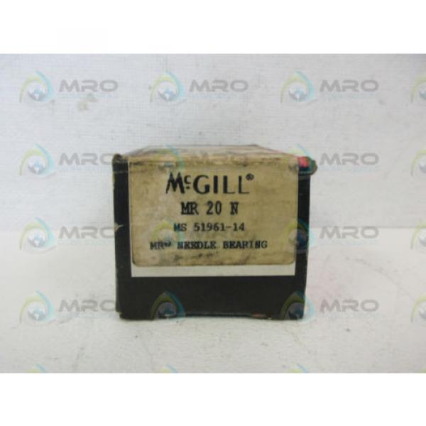 MCGILL MR-20-N NEEDLE ROLLER BEARING *NEW IN BOX* #1 image