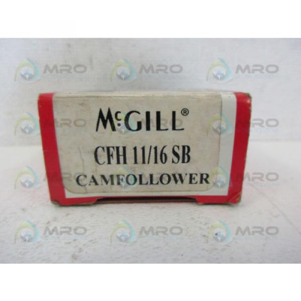 MCGILL CFH-11/16-SB CAM FOLLOWER BEARING *NEW IN BOX* #1 image