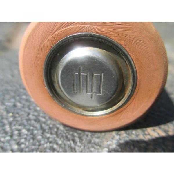 Industrial Plain Bearing RHP  530TQO780-2  rubber coated bearing idler roller 1.5&#034; OD w/  treaded stud shielded bearing #3 image