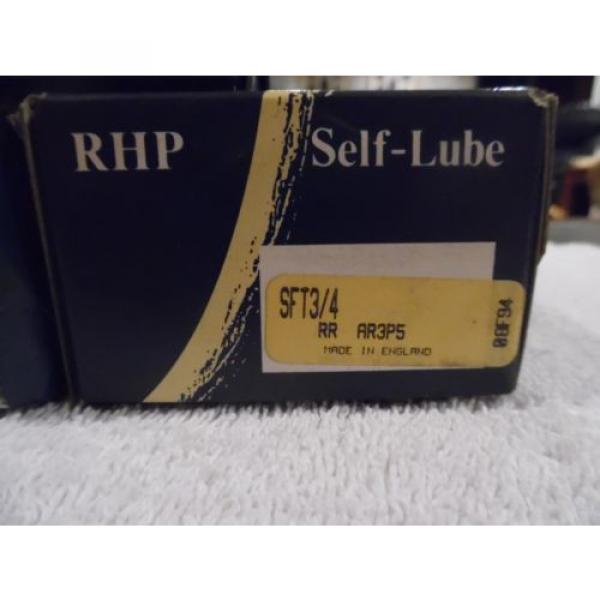 Industrial TRB SFT3/4  LM286249D/LM286210/LM286210D  RHP Self-Lube Ball Bearing 2-Bolt Flange Unit 3/4&#034; SFT-3/4 Lot of 5 NIB #2 image