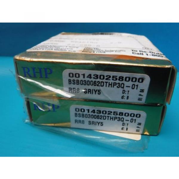 Roller Bearing NEW  680TQO870-1   RHP BSB030062DTHP3Q-01 SUPER PRECISION BEARINGS #2 image