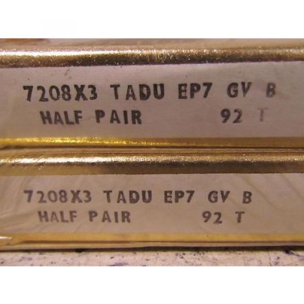 Inch Tapered Roller Bearing RHP  EE749259D/749334/749335D  7208X3 TADU EP7 GV B 92T Super Precision Bearing x2 #2 image