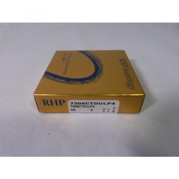 Industrial TRB RHP  510TQO655-1  7306CTDULP4 Precision Angular Contact Bearing *Sealed* ! NEW IN BOX ! #1 image