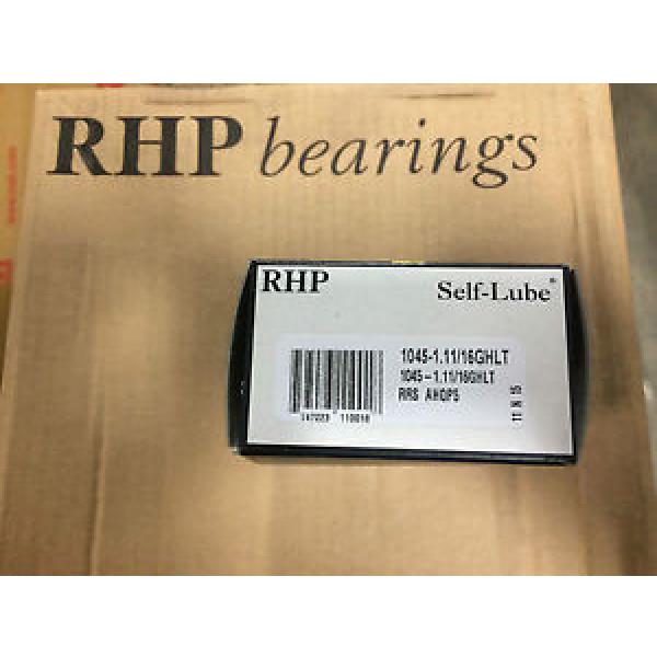 Tapered Roller Bearings RHP  595TQO845-1  BEARING 1045-1.11/16GHLT self lube bearing insert #1 image