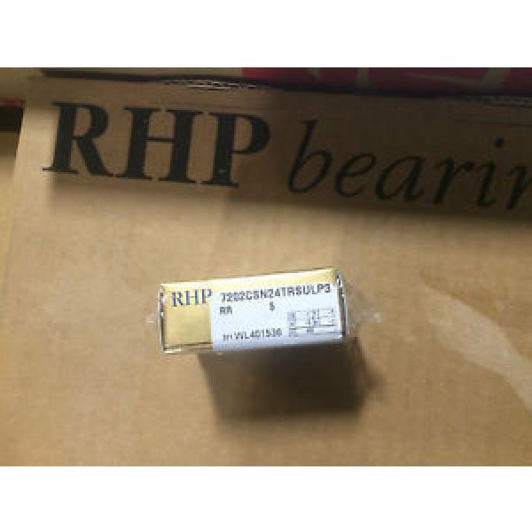 Tapered Roller Bearings RHP  730TQO1035-1   7202CSN24TRSULP3  ANGULARCONTACT BEARING.SUPER PRECISION.CERAMIC BALLS #1 image