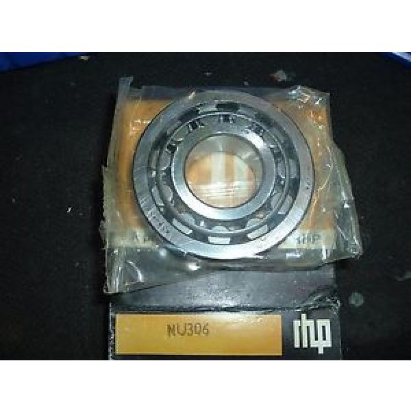 Inch Tapered Roller Bearing NU306  1370TQO1765-1  Bearing 30x72x19mm RHP Single Row Cylindrical Roller Bearing #1 image