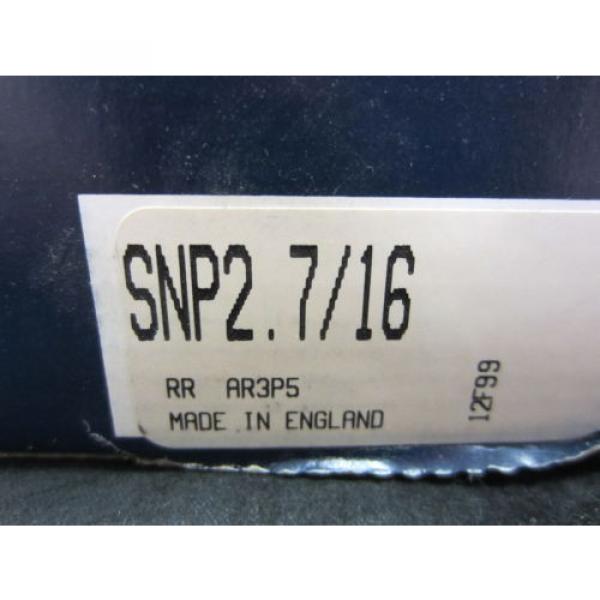 Tapered Roller Bearings New  680TQO1000-1  RHP Pillow Block Bearing, 2-7/16&#034; Bore - SNP2.7/16 #2 image
