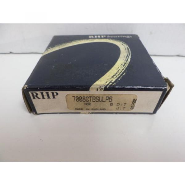Roller Bearing RHP  462TQO615A-1  7008CTBSULP6 NEW IN BOX #3 image