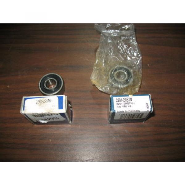 Roller Bearing Lot  850TQO1360-2  of 2 2201-2RSTN Bearings RHP and NSK #1 image