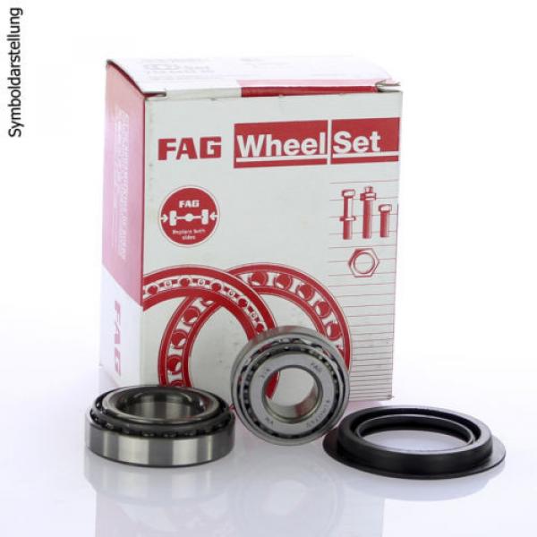 Tapered Roller Bearings FAG  596TQO980A-1  Radlagersatz Hinten Mini #1 image